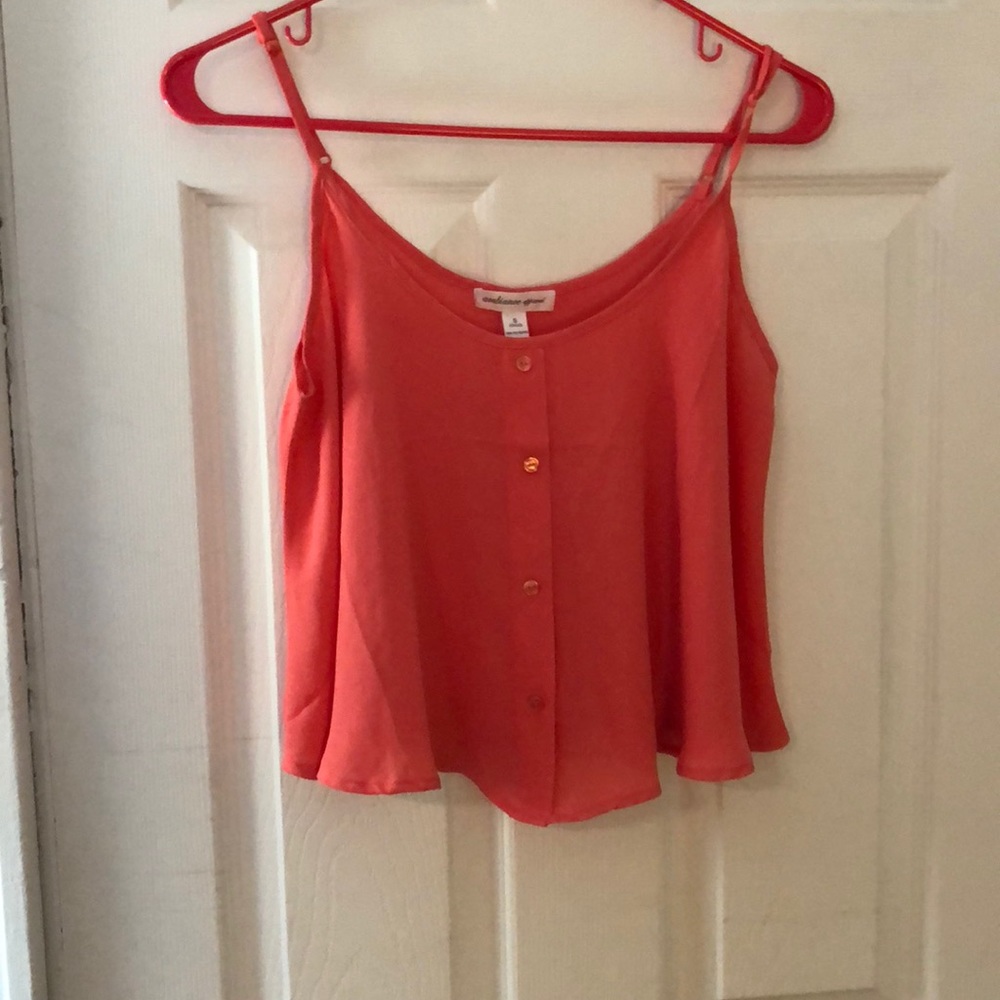 Flowing crop top